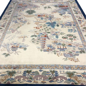 Chinese Rugs- Peking 8'9" x 11'10" - The Rug District