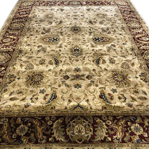 Indian Rug - Kashan 8'11" x 12'2" - Rug District