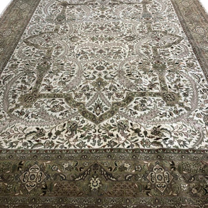 Indian Rug - Kashan 9'10" x 14' - Rug District