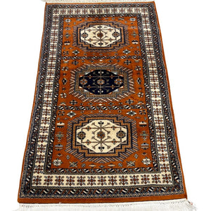 Indian Rug - Kazak 3'1" x 5'1" - Rug District