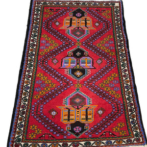 Persian Rug - Hamadan 3'3" x 4'7" - Rug District