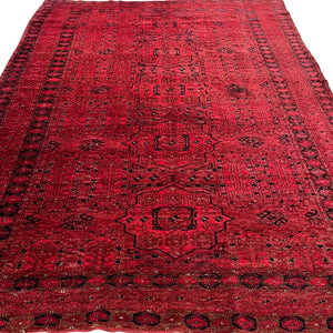 Antique Belouchi Rug - 6'8" x 9'3" - Handmade Rug