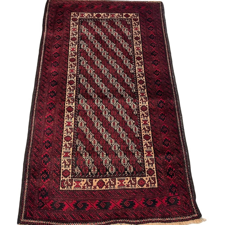 Afghan Rug - Belouchi  3'2" x 5'8"