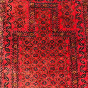 Afghan Rug Belouchi Prayer Rug 3' x 4'11" - Rug District