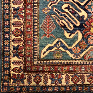 Afghan Rug - Kazak 4'9" x 7'4" - Rug District