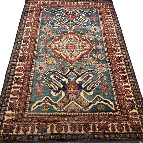 Afghan Rug - Kazak 4'9" x 7'4" - Rug District