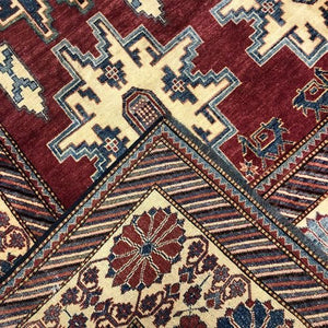 Afghan Rug Kazak 9'1" x 12'1" - Rug District