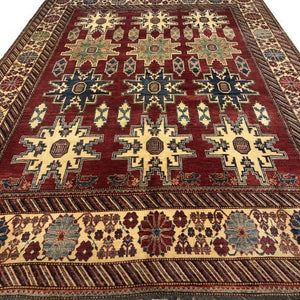 Afghan Rug Kazak 9'1" x 12'1" - Rug District