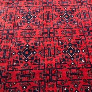 Afghan Rug Turkman 8'11" x 11'5" - Rug District