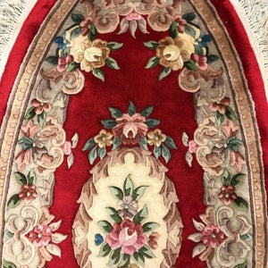 Chinese Rug Peking 3'1" x 5'1" Oval - Rug District