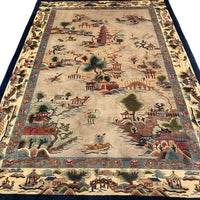 Chinese Rug Peking 6' x 9' - Rug District