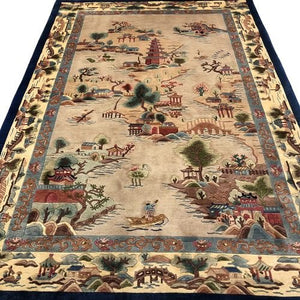 Chinese Rug Peking 6' x 9' - Rug District