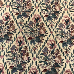 Chinese Rug - William Morris Design 5'11' x 9' - Rug District