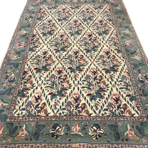 Chinese Rug - William Morris Design 5'11' x 9' - Rug District