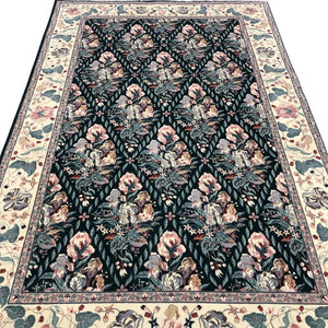 Chinese Rug - William Morris Design 5'9' x 8'8" - Rug District