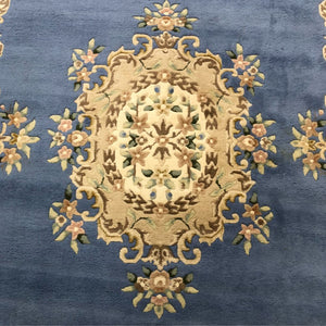 Indian Rug - Abusson 8'8" x 11'6" - Rug District