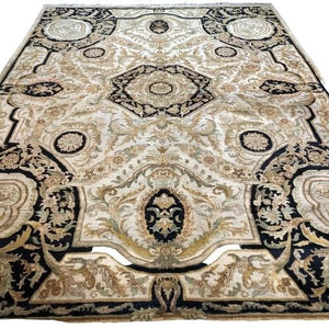 Indian Rug Agra 8'10" x 12"6" - Rug District