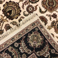 Indian Rug Kashan 6'2" x 9' - Rug District