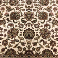 Indian Rug Kashan 6'2" x 9' - Rug District