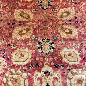 Indian Rug Kashan 7'11" x 10' - Rug District