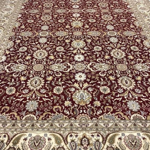 Indian Rug - Kashan 9'1" x 12'3" - Rug District