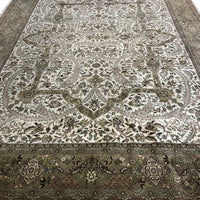 Indian Rug - Kashan 9'10" x 14' - Rug District