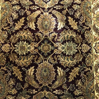 Indian Rug Sarouk 4'1" x 5'10" - Rug District