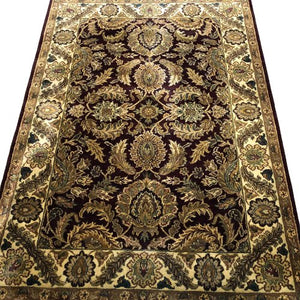 Indian Rug Sarouk 4'1" x 5'10" - Rug District