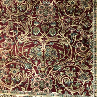 Indian Rug Sarouk 4'2" x 5'10" - Rug District
