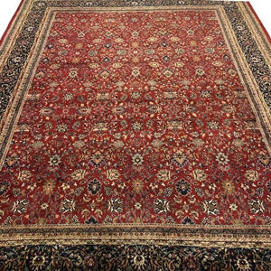 Indian Rug - Sarouk 8'10" x 11'7" - Rug District