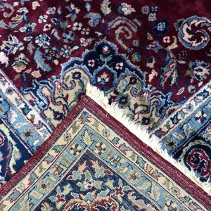 Indian Rug Sarouk 8'9" x 14'10" - Rug District