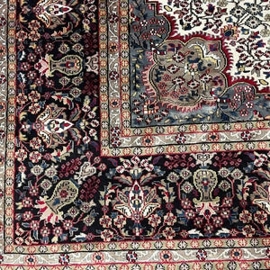 Indian Rug Tabriz 10'5" x 14'7" - Rug District