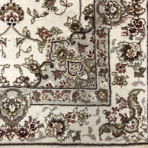 Indian Rug - Tabriz - Wool & Silk 2'5" x 10'2" - Rug District