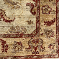 Indian Rug - Chobi 3'1" x 4'10" - Handmade Indian Rugs - border