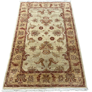 Indian Rug - Chobi 3'1" x 4'10" - Handmade Indian Rugs