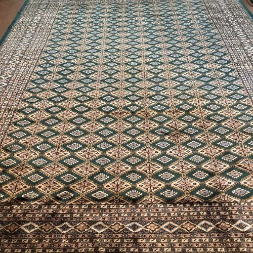 Pakistan Bokhara Rug 9'3" x 12'4"