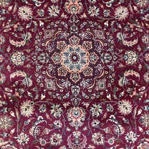 Pakistan Kashan Rug 6'3" x 9'4" - Rug District