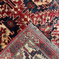Pakistan Rug - Peshawar 4'2" x 6'11" - Back