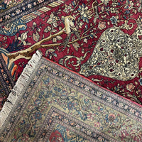 Persian Isfahan Sarraf Mamouri 5'1" x 6'6" - Rug District