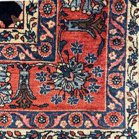 Persian Rug - Antique Sarouk 8'4" x 12'1" - Rug District