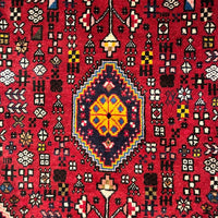 Persian Rug - Abadeh 2'9" x 3'11" Medallion