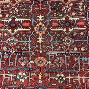 Persian Rug Heriz 6'5" x 9" - Rug District