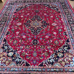 Persian Rug Kashan 8'3" x 10'11" - Rug District