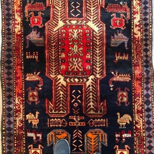 Persian Rug Nahavand 4' x 9'1" - Rug District