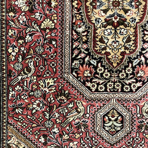 Persian Rug - Qum Pure Silk 2'8" x 4'3" - Rug District