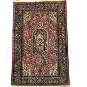 Persian Rug - Qum Pure Silk 2'8" x 4'3" - Rug District