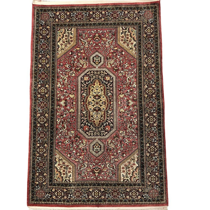 Persian Rug - Qum Pure Silk 2'8" x 4'3"