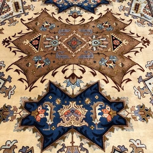 Persian Rug Tabriz 7'9" x 9'7" - Rug District