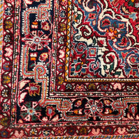 Persian Rug - Jozan Sarouk 4'3" x 7'6" - Vintage Rugs - Border