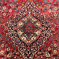 Persian Rug - Jozan Sarouk 4'3" x 7'6" - Vintage Rugs - Medallion